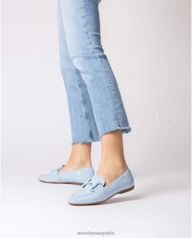 bailarina azul franny mujer Wonders 40486174 calzado