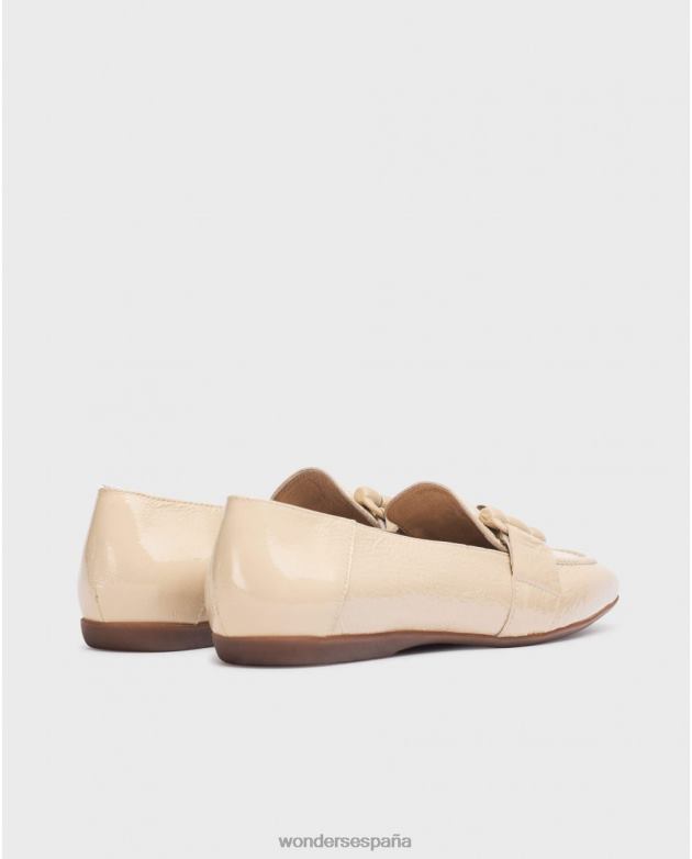 bailarina natural franny mujer Wonders 40486176 calzado