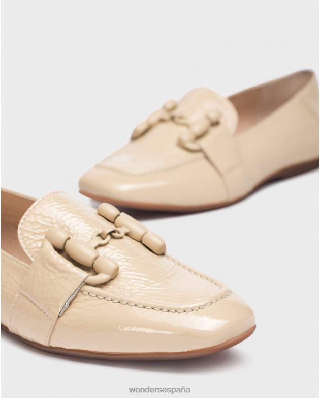 bailarina natural franny mujer Wonders 40486176 calzado