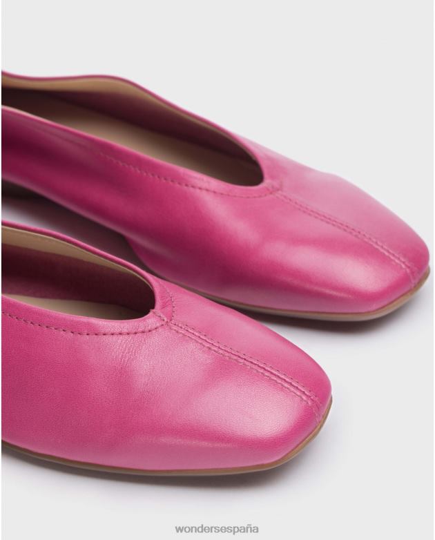 bailarina pepa rosa orquidea mujer Wonders 40486106 calzado