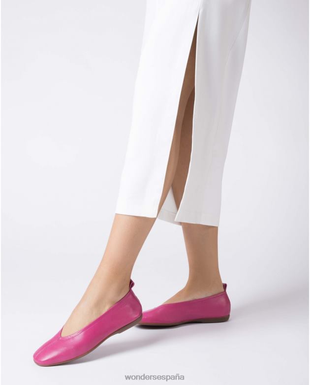 bailarina pepa rosa orquidea mujer Wonders 40486106 calzado