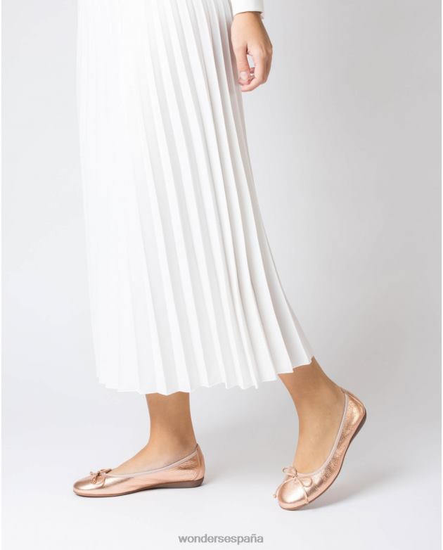 bomba de ballet rame rosa bo mujer Wonders 40486126 calzado