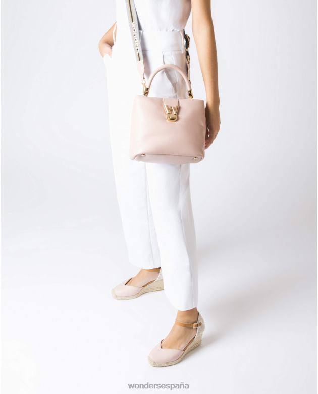 bolsa crossbody rosa loto mujer Wonders 40486188 accesorio