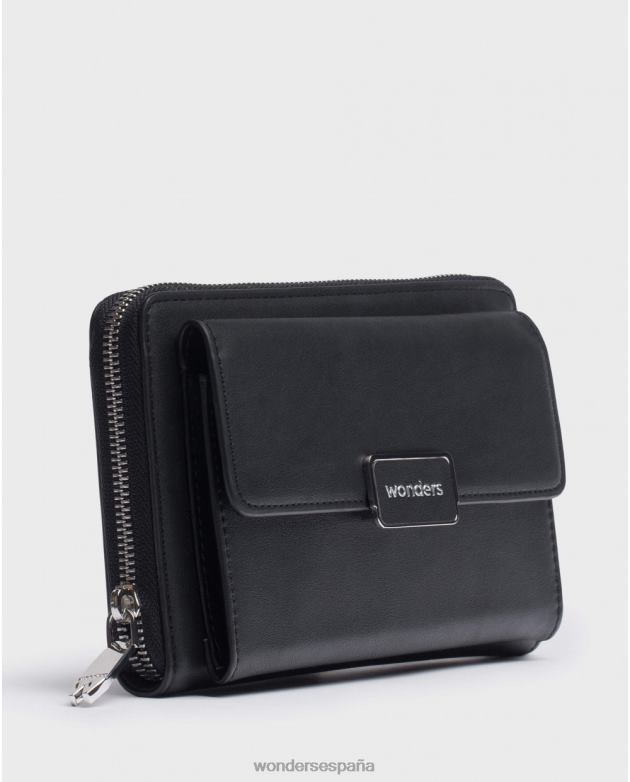 bolsa crossbody valor negro mujer Wonders 40486390 accesorio