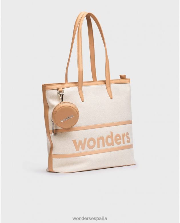 bolsa de diente de león blanco crudo mujer Wonders 40486374 accesorio
