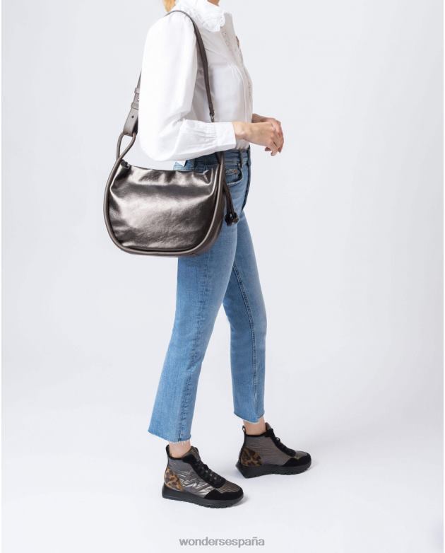 bolsa perla marron marron mujer Wonders 40486448 accesorio