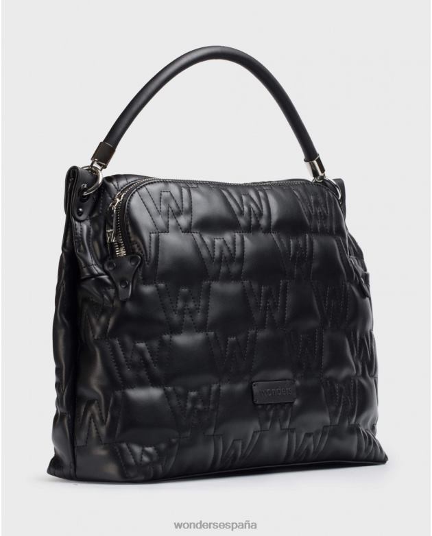 bolso charlotte negro negro mujer Wonders 40486399 accesorio