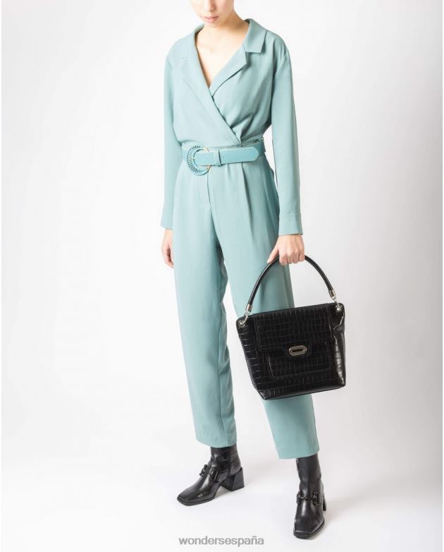 bolso coco negro negro mujer Wonders 40486387 accesorio