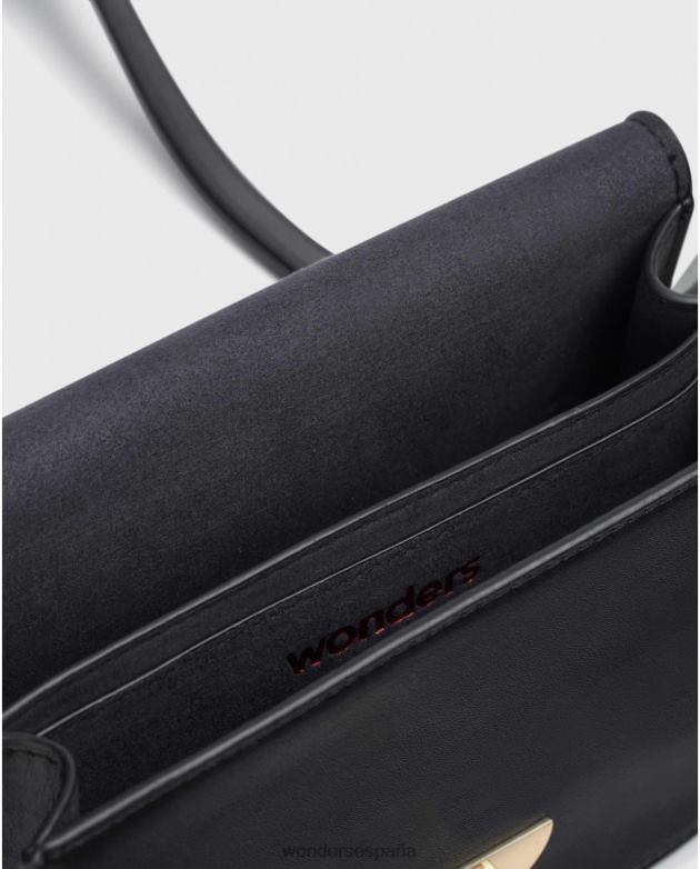bolso dana negro negro mujer Wonders 40486383 accesorio