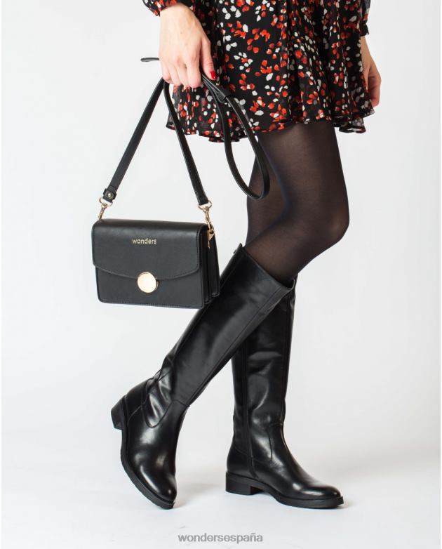 bolso dana negro negro mujer Wonders 40486383 accesorio