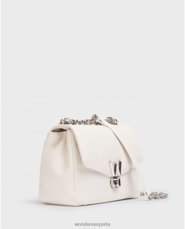 bolso de margaritas blanco roto mujer Wonders 40486223 accesorio