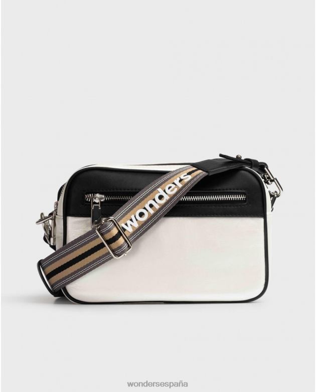 bolso lexi blanco roto/negro mujer Wonders 40486365 accesorio