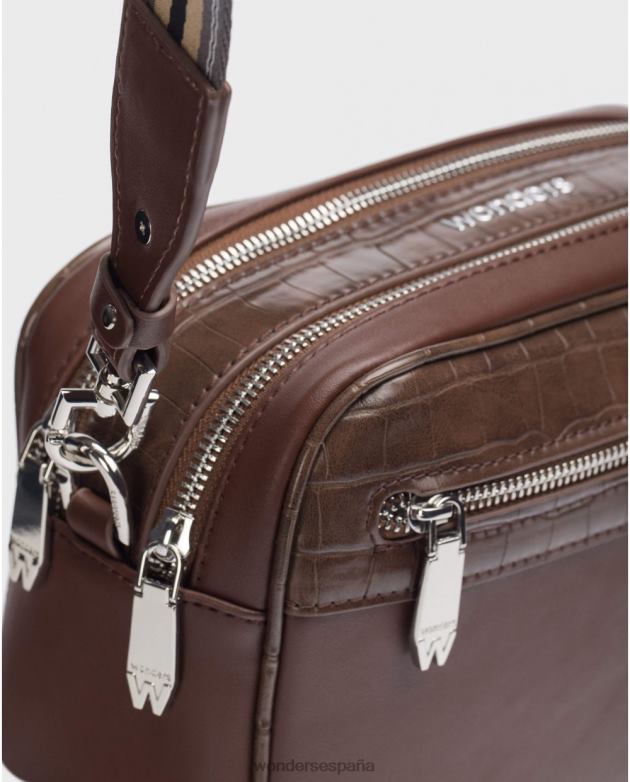 bolso lexi marron negro mujer Wonders 40486368 accesorio