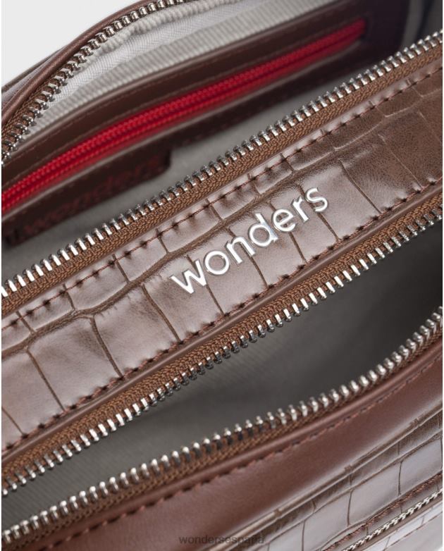 bolso lexi marron negro mujer Wonders 40486368 accesorio