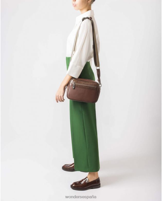 bolso lexi marron negro mujer Wonders 40486368 accesorio