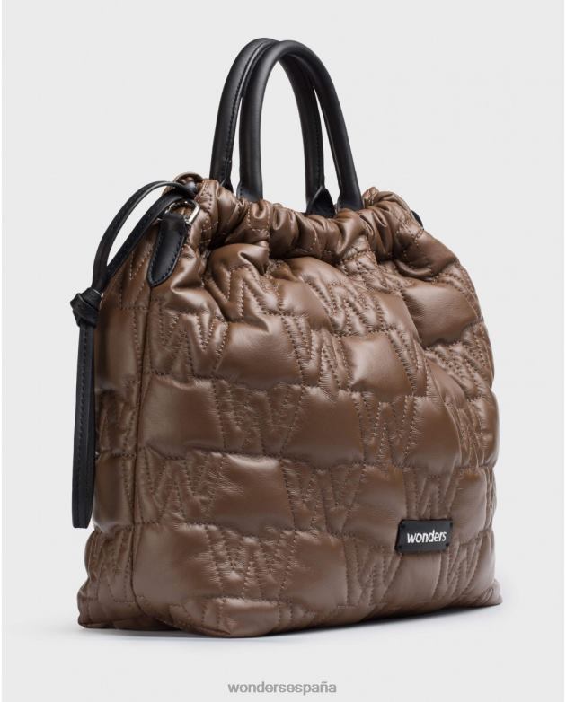 bolso lexi negro marron/neg mujer Wonders 40486391 accesorio