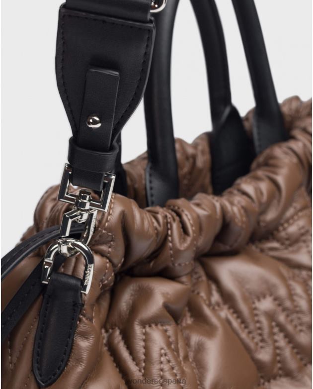 bolso lexi negro marron/neg mujer Wonders 40486391 accesorio