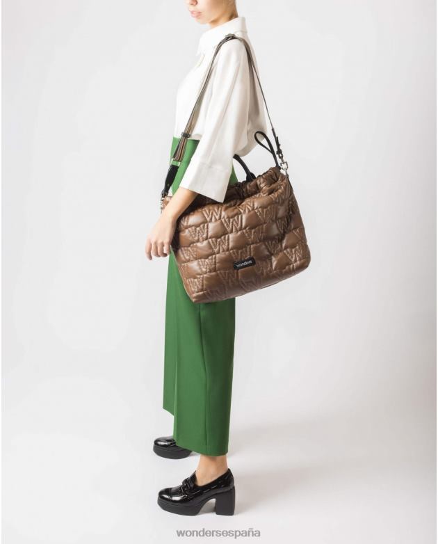 bolso lexi negro marron/neg mujer Wonders 40486391 accesorio