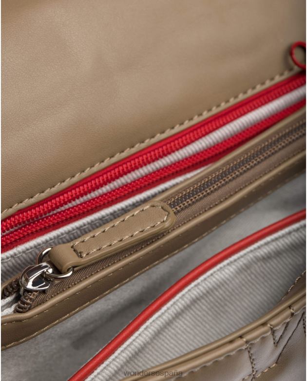 bolso lexi vison negro mujer Wonders 40486393 accesorio