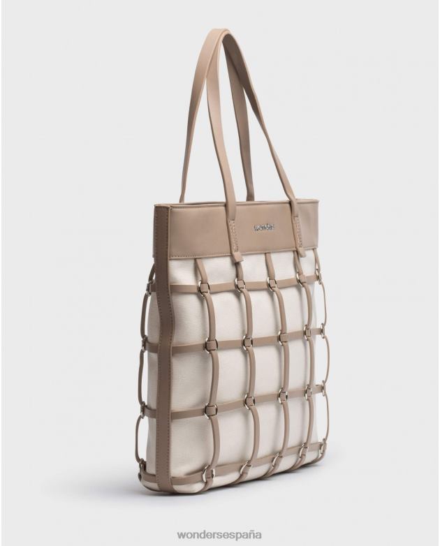 bolso lupe taupe/marron aloe mujer Wonders 40486373 accesorio