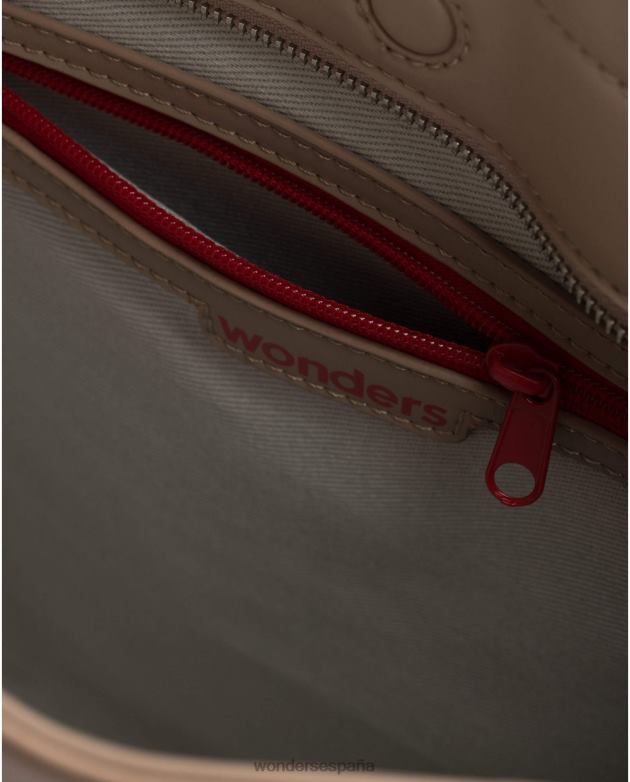 bolso lupe taupe/marron aloe mujer Wonders 40486373 accesorio