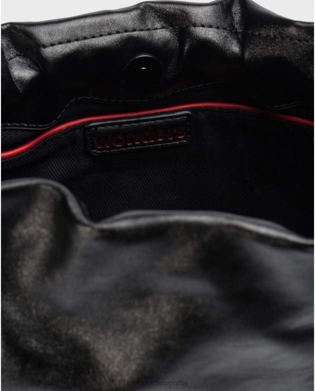 bolso negro perla negra mujer Wonders 40486443 accesorio