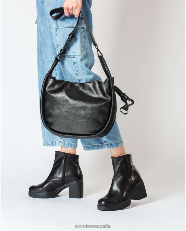 bolso negro perla negra mujer Wonders 40486443 accesorio