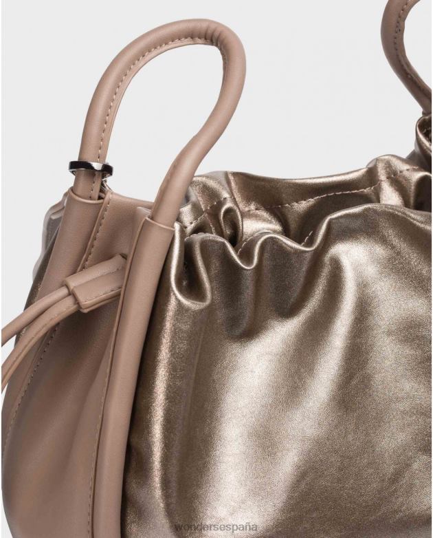 bolso perla broze bronce mujer Wonders 40486445 accesorio