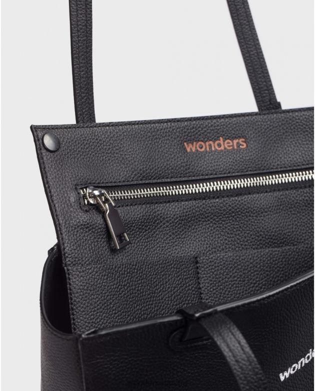 bolso tipo negro negro mujer Wonders 40486398 accesorio