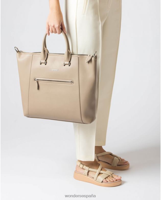 bolso topo marrón ciudad mujer Wonders 40486370 accesorio