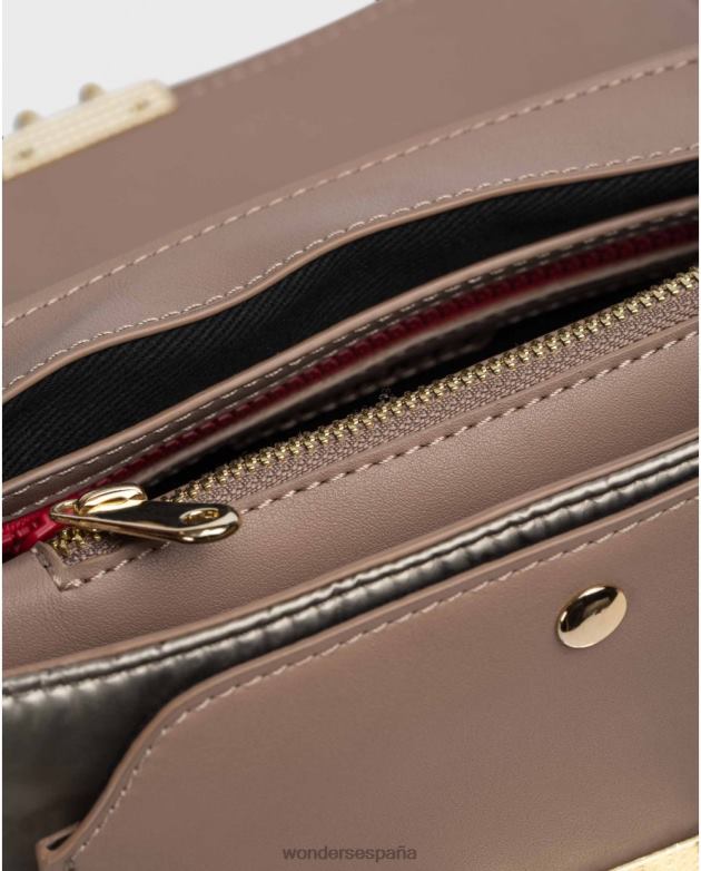 bolso zenda topo mujer Wonders 40486444 accesorio