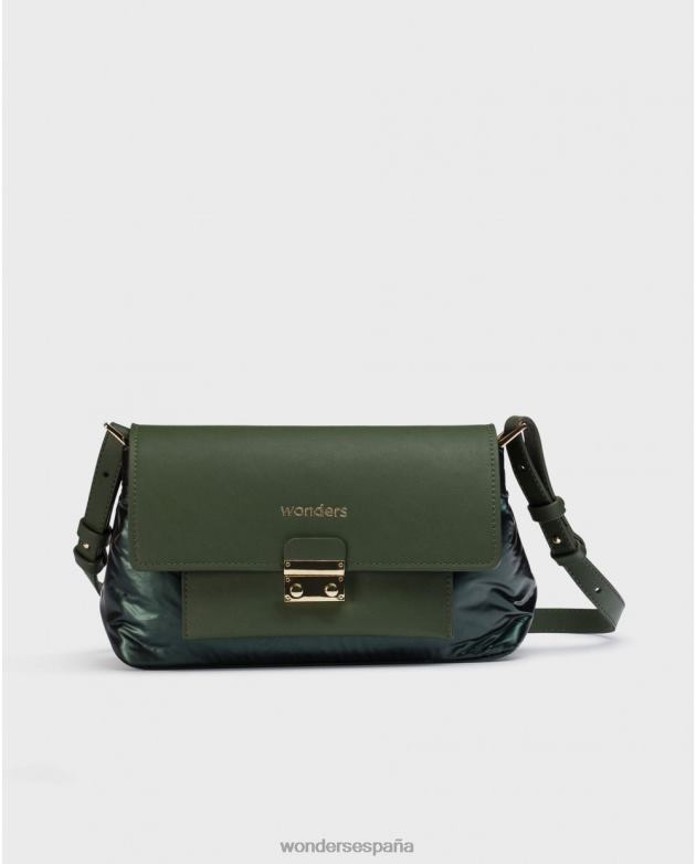 bolso zenda verde musgo mujer Wonders 40486446 accesorio