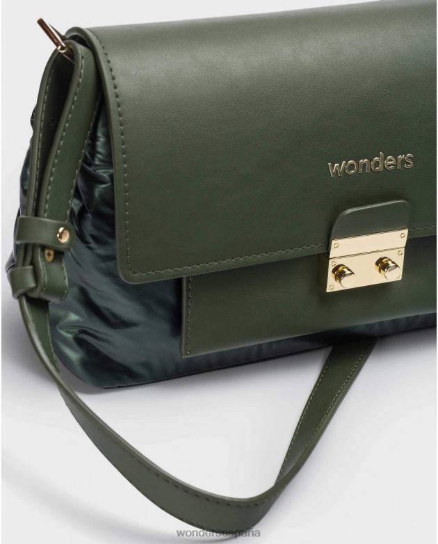 bolso zenda verde musgo mujer Wonders 40486446 accesorio