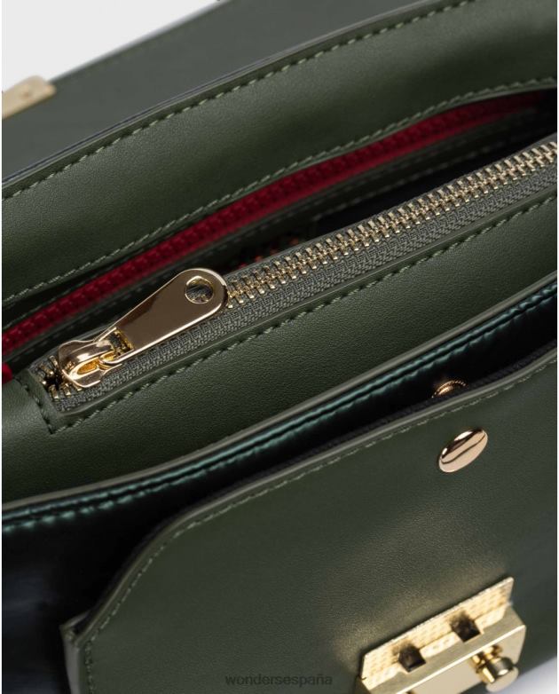 bolso zenda verde musgo mujer Wonders 40486446 accesorio