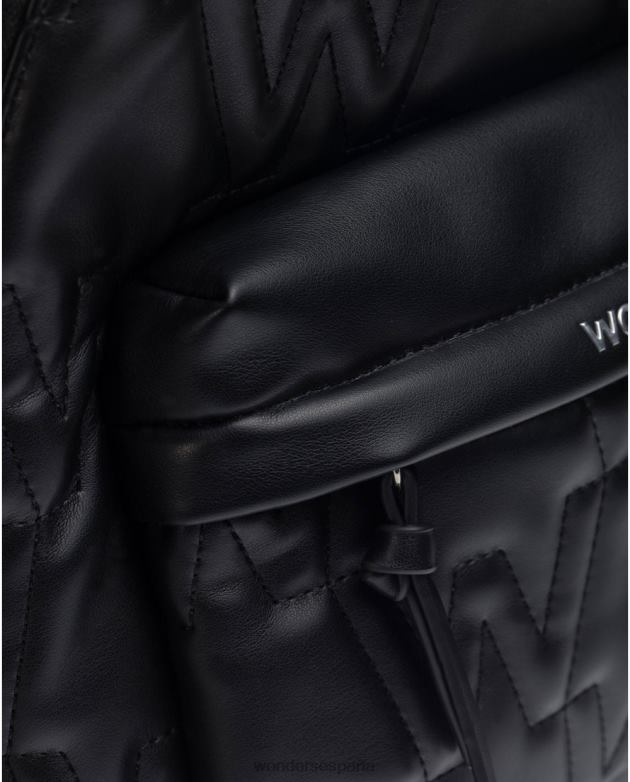 mochila escolar negra negra mujer Wonders 40486396 accesorio