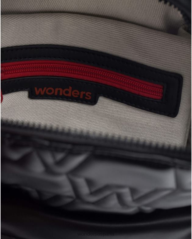 mochila escolar negra negra mujer Wonders 40486396 accesorio