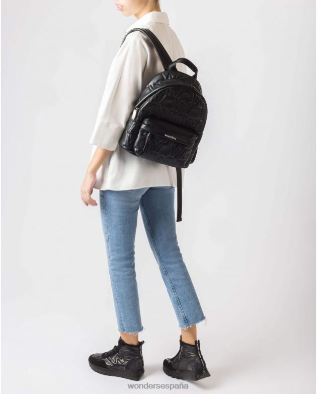 mochila escolar negra negra mujer Wonders 40486396 accesorio