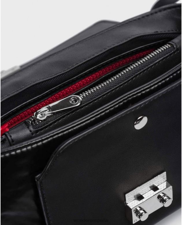 negro bolso zenda negro mujer Wonders 40486447 accesorio