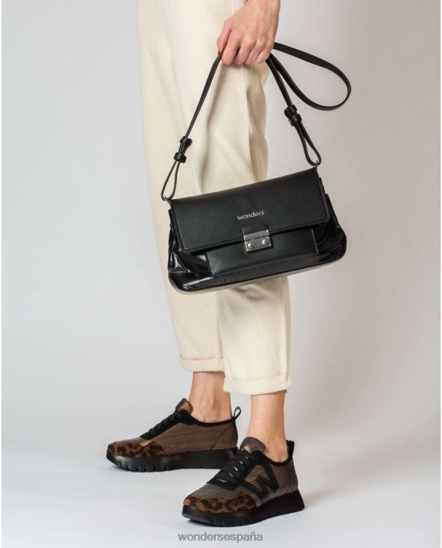 negro bolso zenda negro mujer Wonders 40486447 accesorio