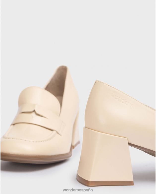 mocasín celine beige natural mujer Wonders 40486217 calzado