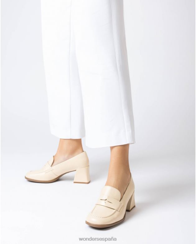 mocasín celine beige natural mujer Wonders 40486217 calzado