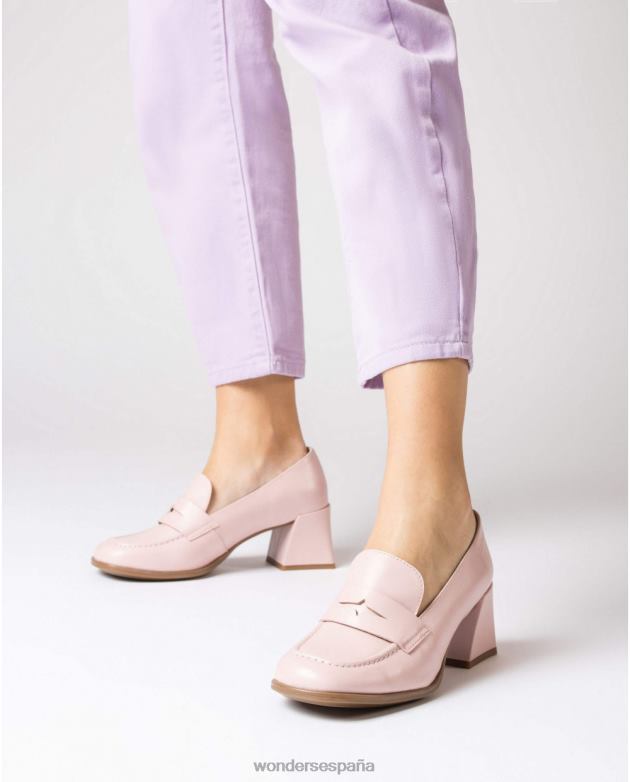 rosa mocasín celine rosa mujer Wonders 40486218 calzado