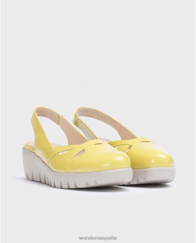 Zapatilla sevilla verde lima lima mujer Wonders 40486187 calzado