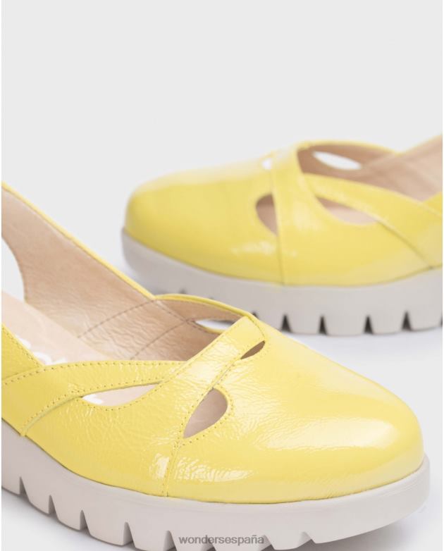 Zapatilla sevilla verde lima lima mujer Wonders 40486187 calzado