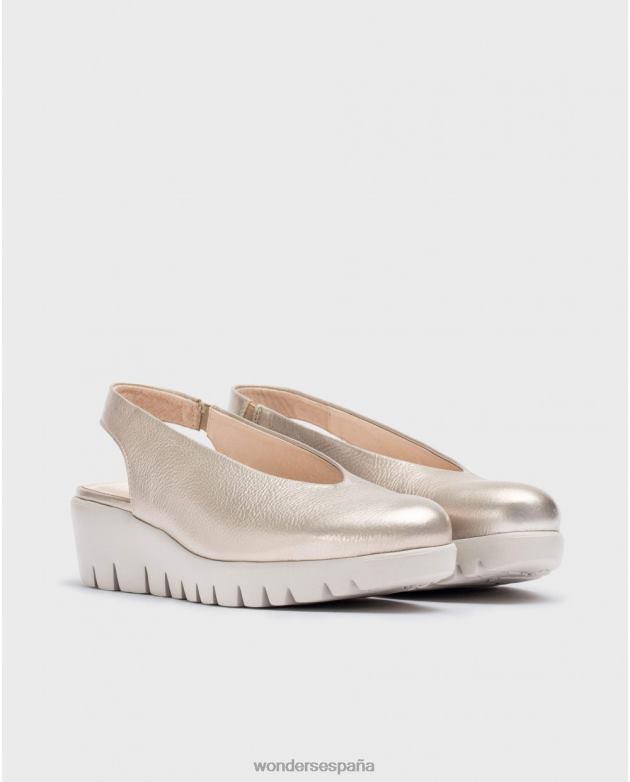 platino c-33152 mujer Wonders 40486345 calzado