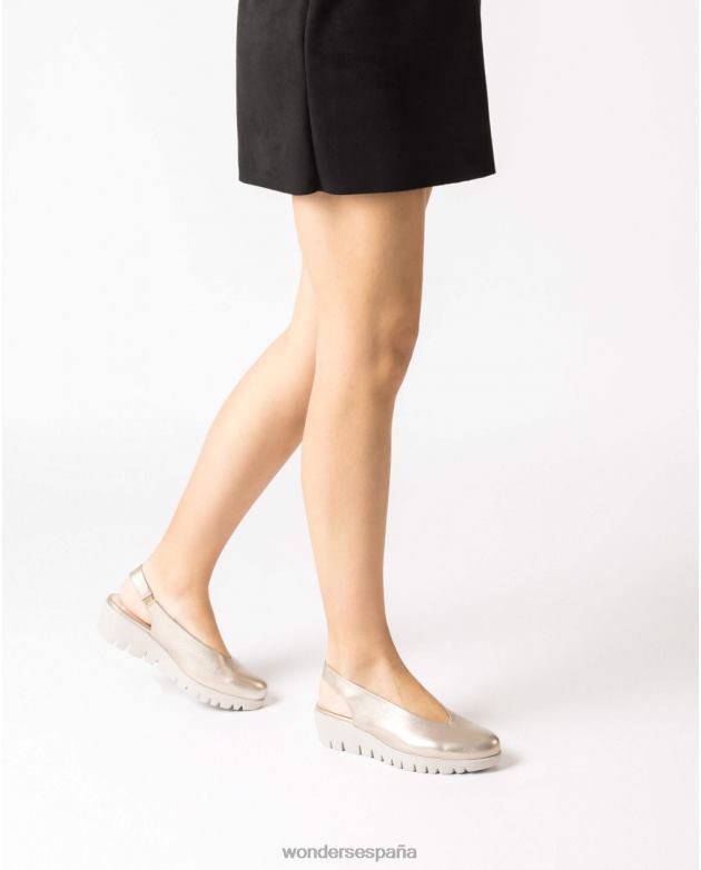 platino c-33152 mujer Wonders 40486345 calzado