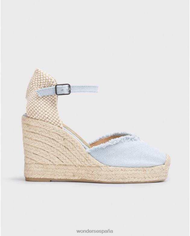 sandalia gael bluette azul mujer Wonders 40486134 calzado