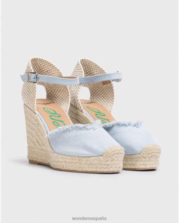 sandalia gael bluette azul mujer Wonders 40486134 calzado