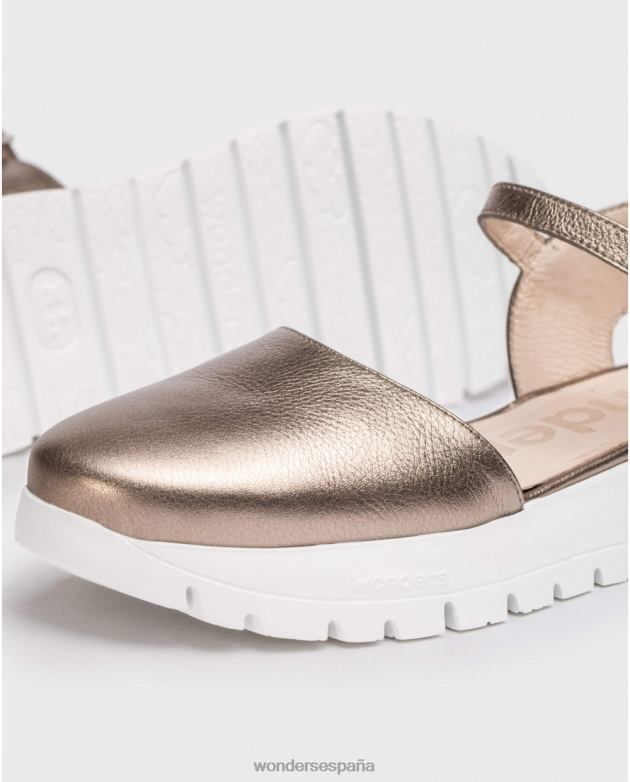 babi platino platino mujer Wonders 40486231 calzado