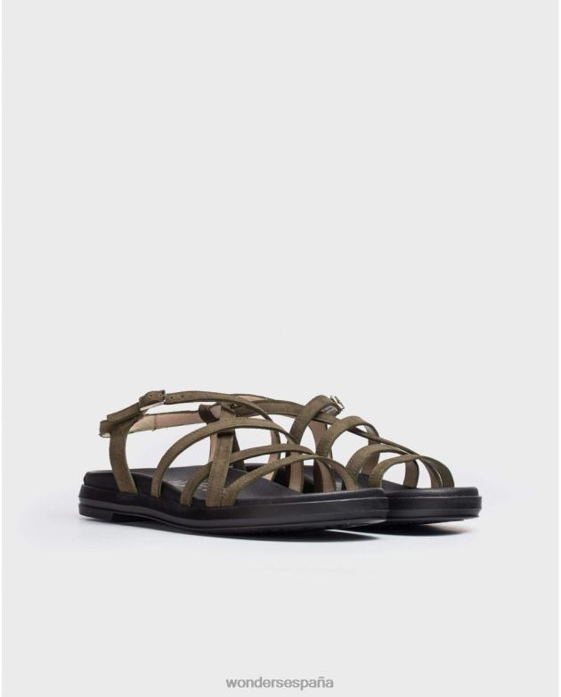 militar b-7412 mujer Wonders 40486411 calzado